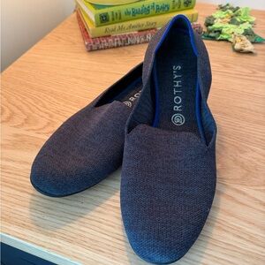 Rothy's Women's Blue and Black Loafers